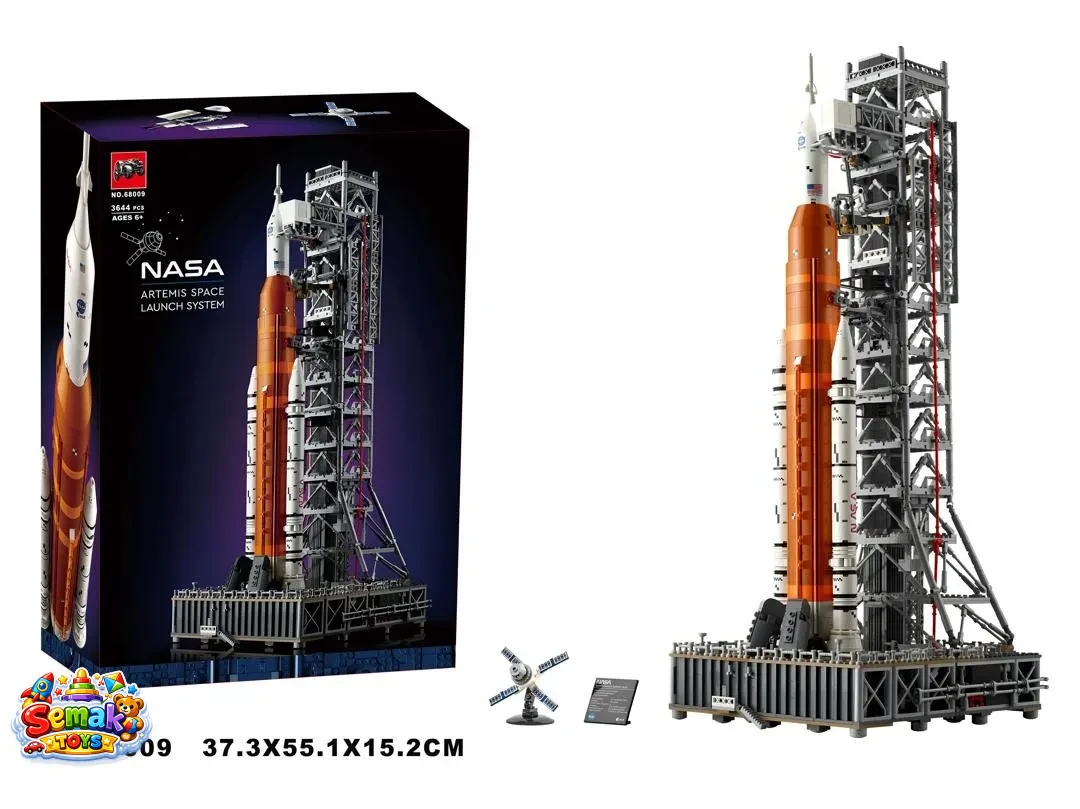 خرید لگو ساختنی آیکونز 3644 قطعه آیتم 68009 ایستگاه پرتاب موشک آرتمیس ناسا Icons NASA Artemis Space Launch System Set